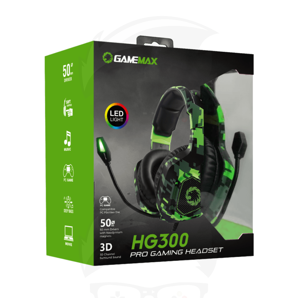 GAMEMAX HG300 GAMING HEADSET GAMEMAX HG300 GAMING HEADSET